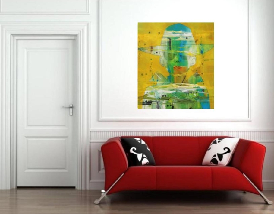 Girl with sun hat | Pintura de Francisco Santos | Compra arte en Flecha.es