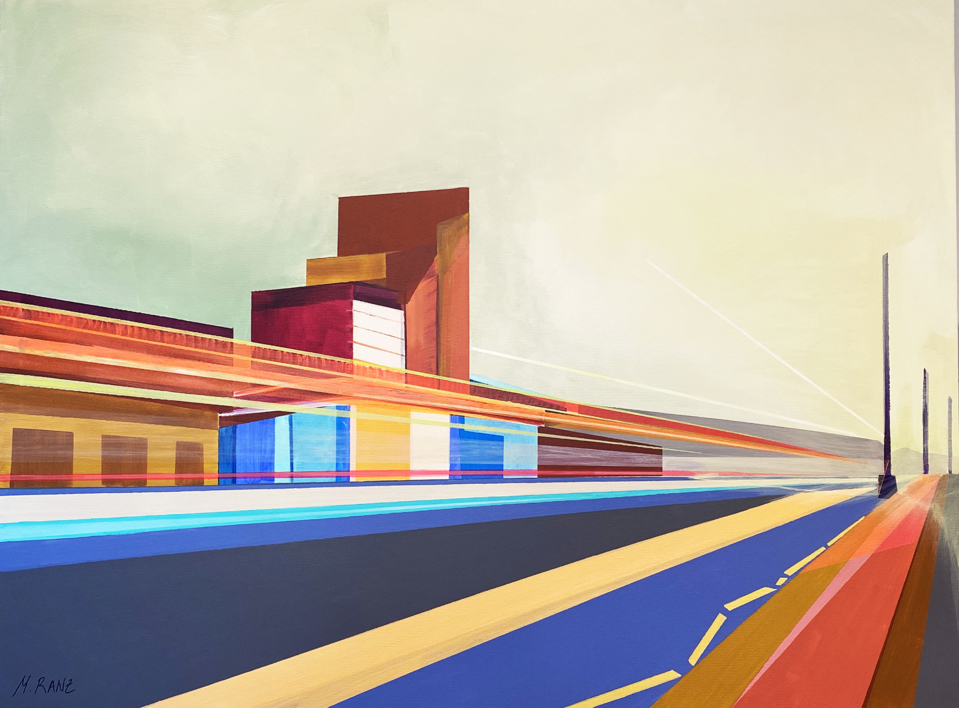 "CITY 5" |Pintura de MARTA RANZ | Compra arte en Flecha.es