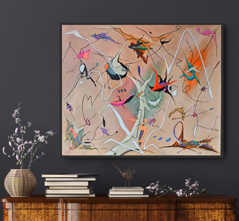 ONE | Pintura de Valeriano Cortázar | Compra arte en Flecha.es
