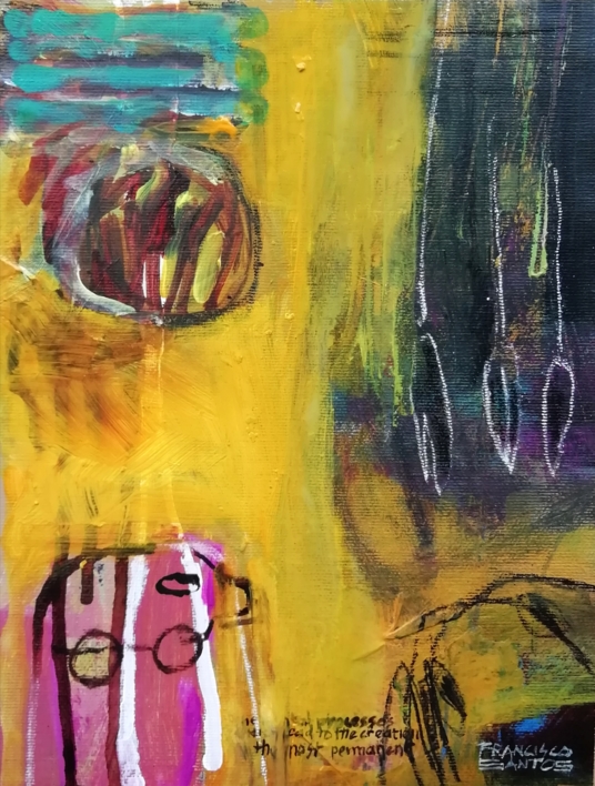 The mad poet ´s dream | Pintura de Francisco Santos | Compra arte en Flecha.es