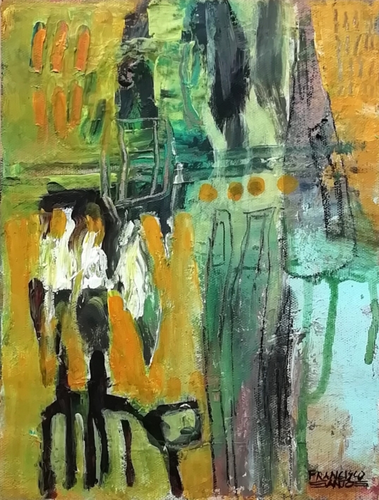 The mad poet ´s dream | Pintura de Francisco Santos | Compra arte en Flecha.es