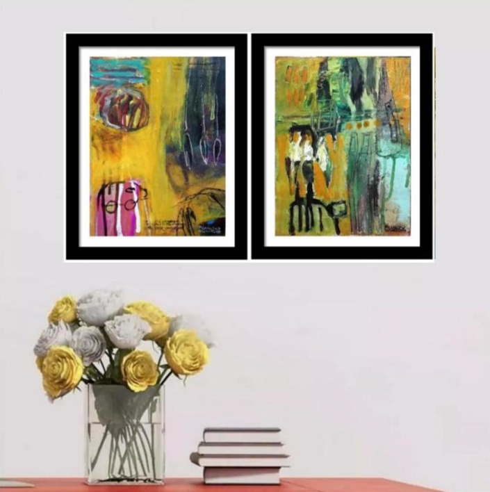 The mad poet ´s dream | Pintura de Francisco Santos | Compra arte en Flecha.es