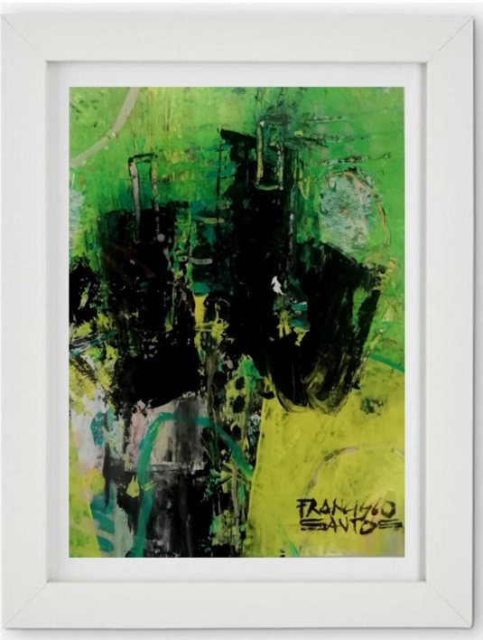 Wednesday 18 |Pintura de Francisco Santos | Compra arte en Flecha.es