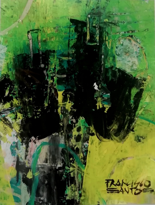 Wednesday 18 | Pintura de Francisco Santos | Compra arte en Flecha.es