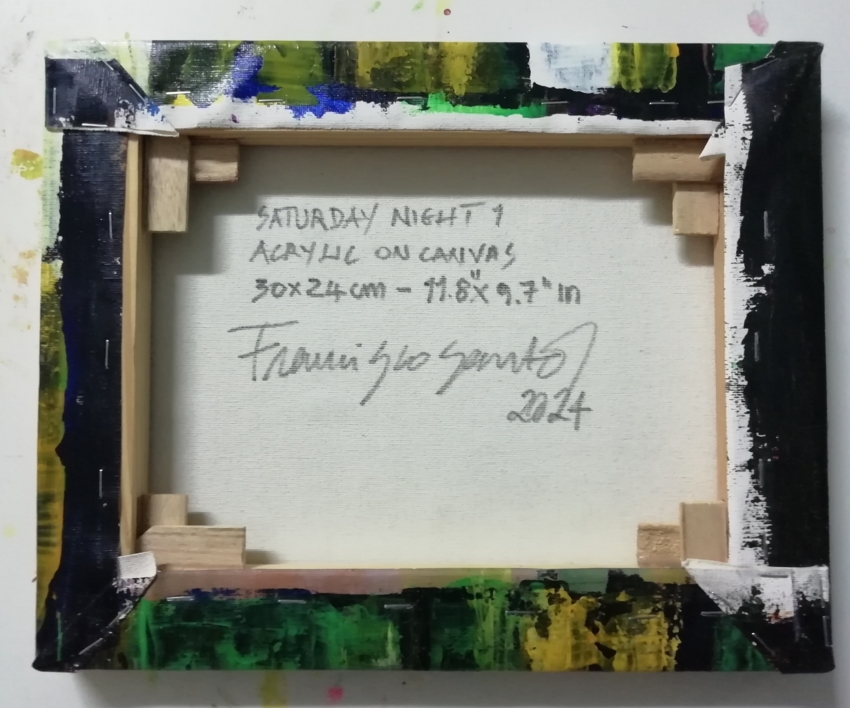 Saturday night 01 | Pintura de Francisco Santos | Compra arte en Flecha.es