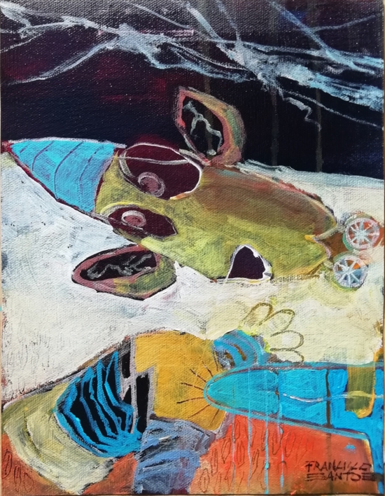 Study of the day - Serie 1.1 | Pintura de Francisco Santos | Compra arte en Flecha.es