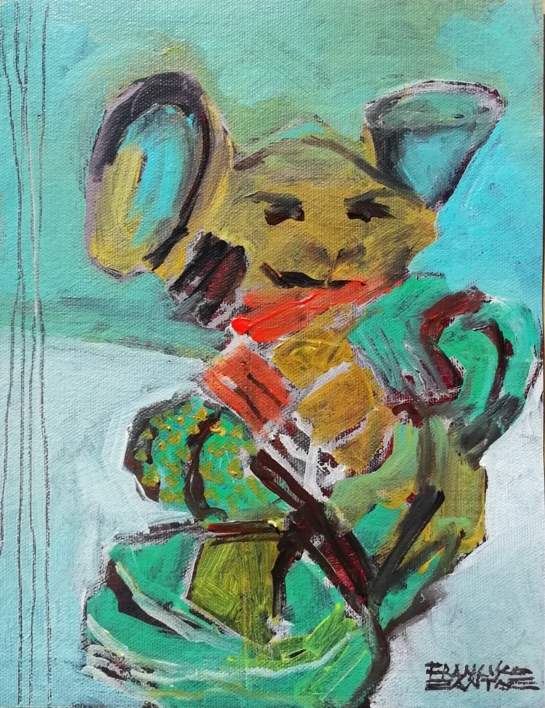 Study of the day - Serie 1.1 | Pintura de Francisco Santos | Compra arte en Flecha.es