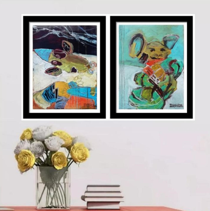 Study of the day - Serie 1.1 | Pintura de Francisco Santos | Compra arte en Flecha.es