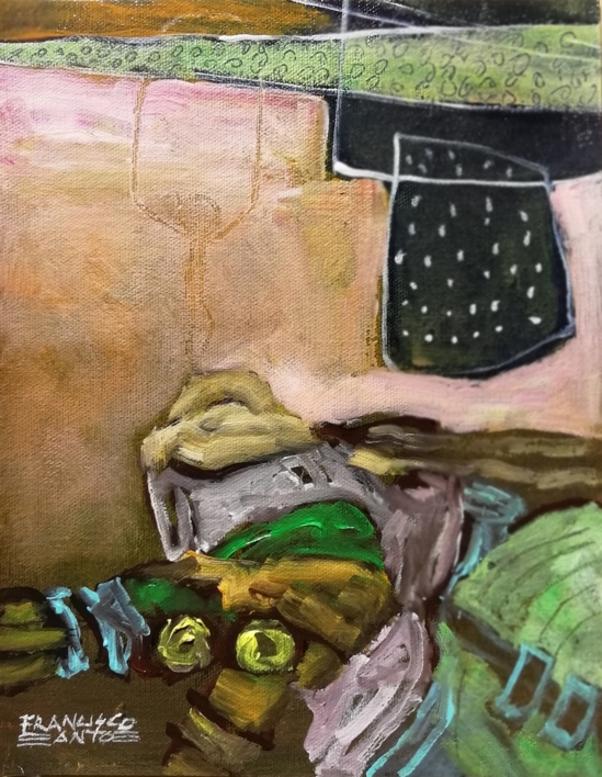 Study of the day - Serie 1.2 | Pintura de Francisco Santos | Compra arte en Flecha.es