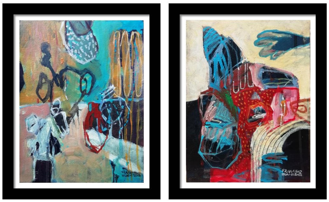 Estudo do dia - Serie 1.3 |Pintura de Francisco Santos | Compra arte en Flecha.es