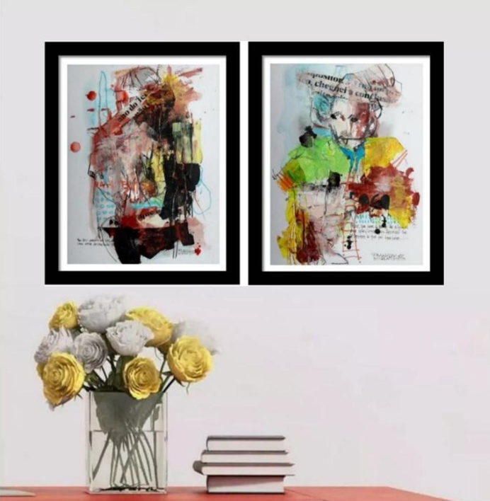 Estudo do dia - Serie 2.1 | Pintura de Francisco Santos | Compra arte en Flecha.es