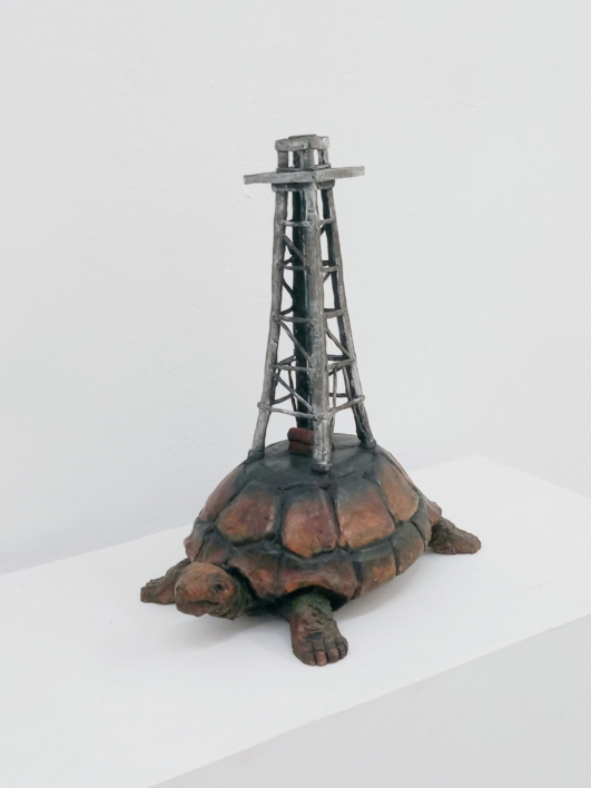 Limites del petroleo |Escultura de Fernando Bono | Compra arte en Flecha.es