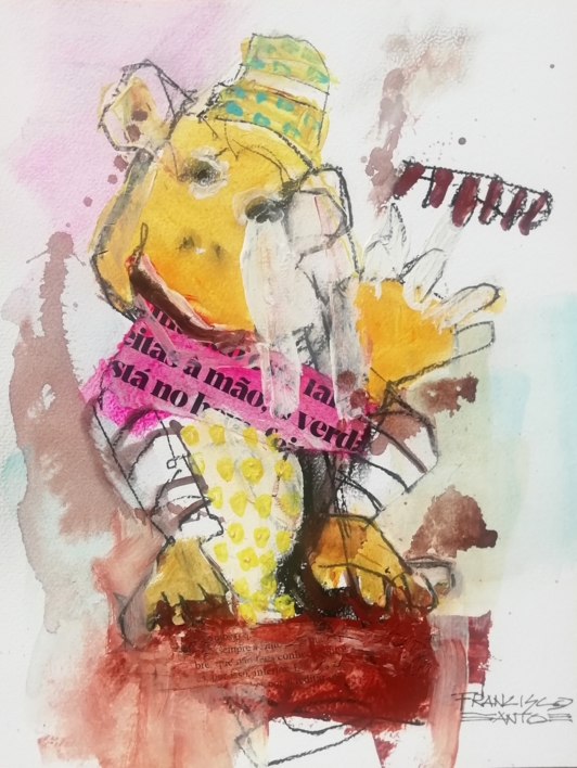 Jueves 27 | Pintura de Francisco Santos | Compra arte en Flecha.es