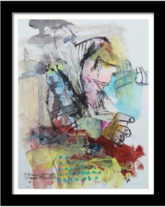 Miércoles 26 |Pintura de Francisco Santos | Compra arte en Flecha.es