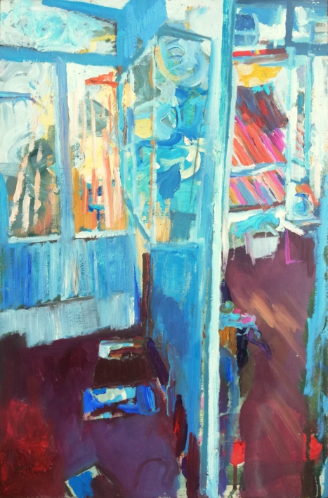 Interiores |Pintura de Angeli Rivera | Compra arte en Flecha.es