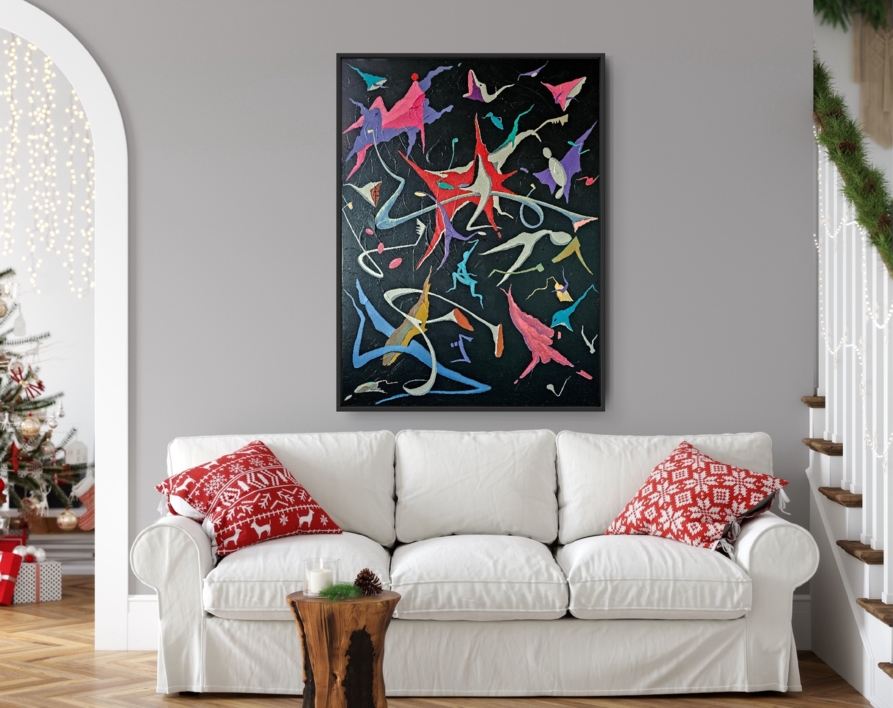 Nights in White Satin | Pintura de Valeriano Cortázar | Compra arte en Flecha.es