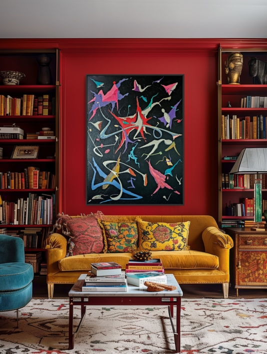 Nights in White Satin | Pintura de Valeriano Cortázar | Compra arte en Flecha.es