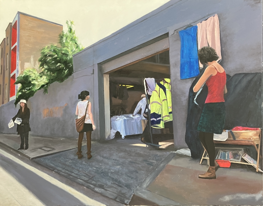 Ropa barata |Pintura de Ana Valenciano | Compra arte en Flecha.es