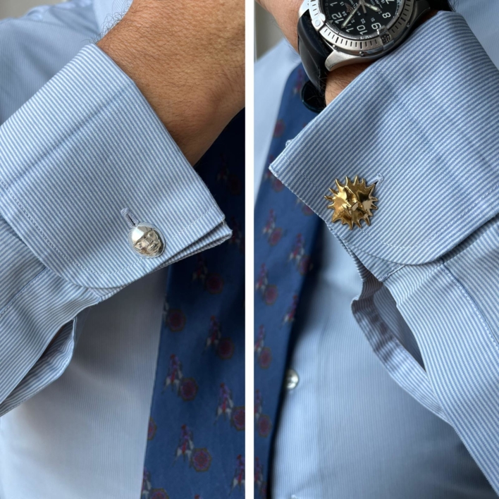 Gemelos Solsticio |Escultura de Loiz Jewelry | Compra arte en Flecha.es