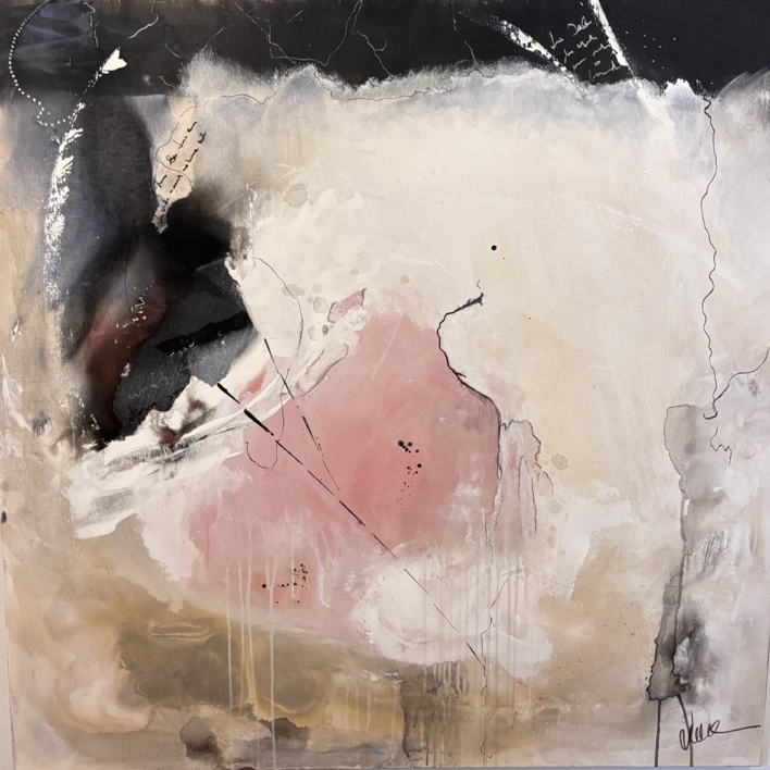 Rosácea |Pintura de Yolanda Luna | Compra arte en Flecha.es