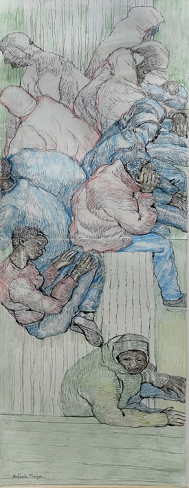 Paraiso perdido |Dibujo de Antonio Maya Cortes | Compra arte en Flecha.es