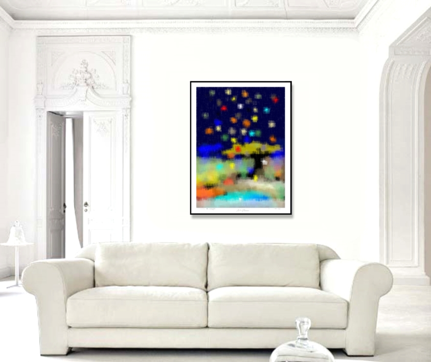 Elevacción I (56x72cm) | Dibujo de ALEJOS | Compra arte en Flecha.es