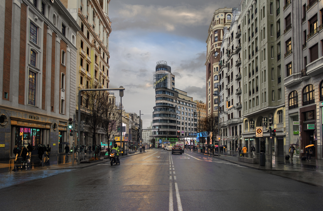 Gran Vía -  Callao |Fotografía de Leticia Felgueroso | Compra arte en Flecha.es