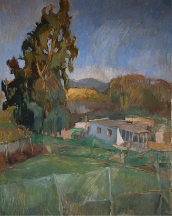 Vista de la vega |Pintura de Rosa cano | Compra arte en Flecha.es