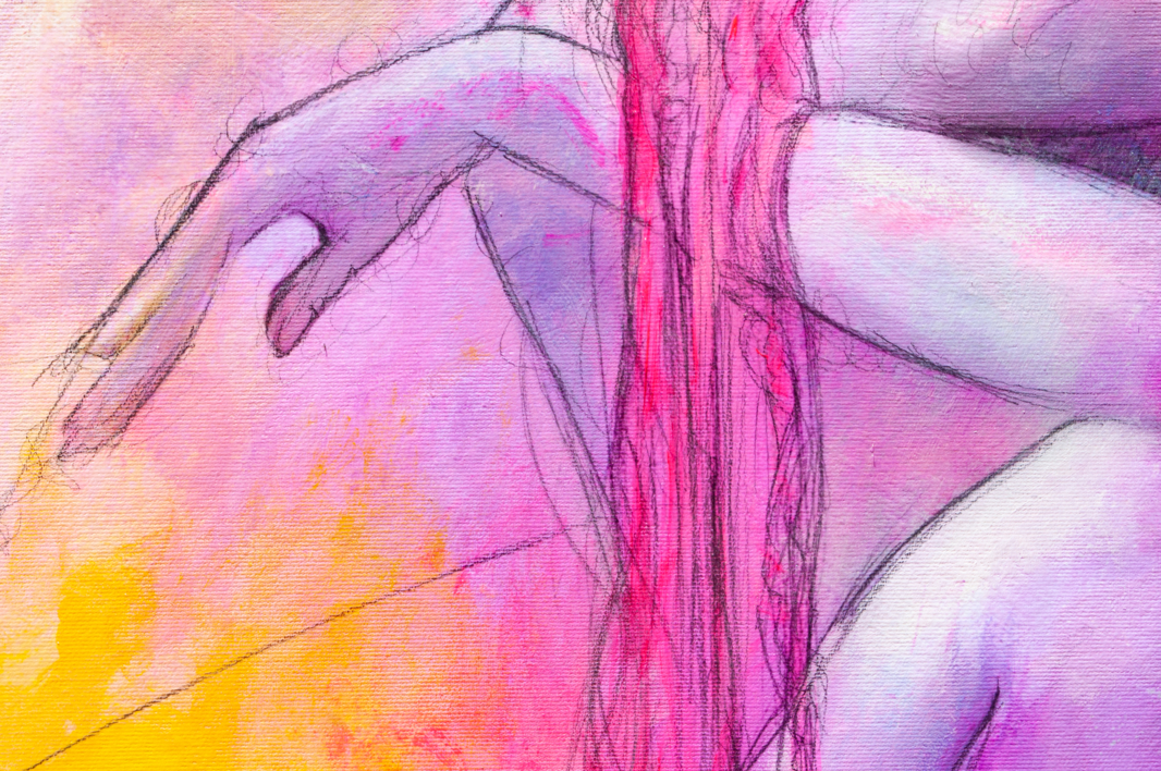Lady Chromatica | Dibujo de Iván MIEDHO | Compra arte en Flecha.es