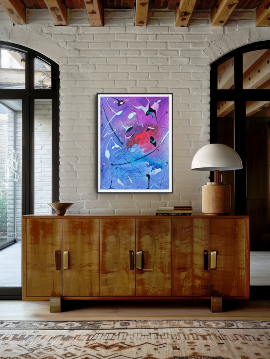 DER HÖLLE RACHE | Pintura de Valeriano Cortázar | Compra arte en Flecha.es