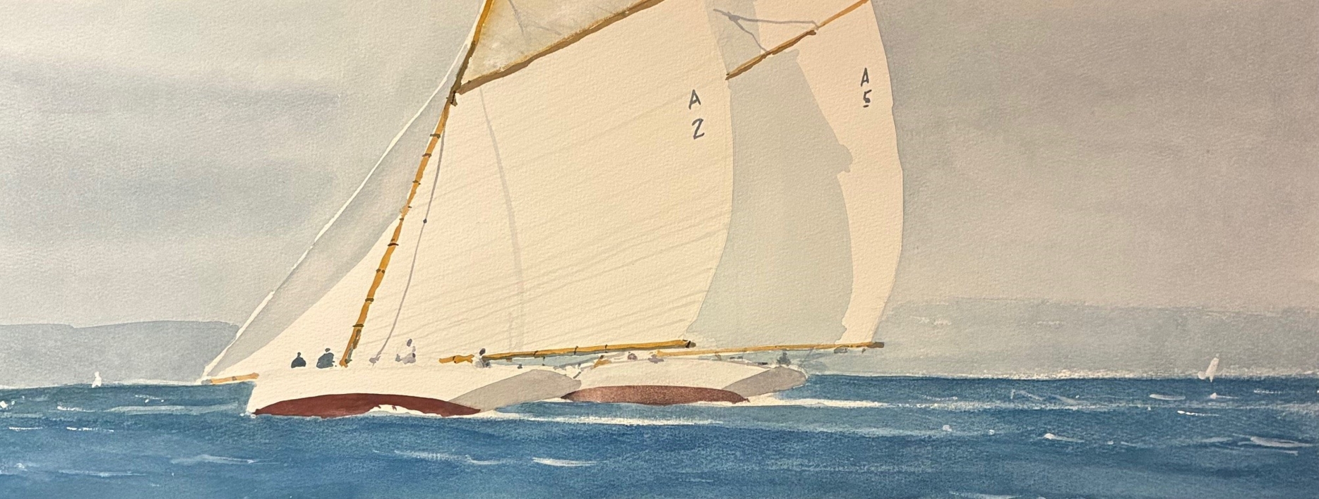 Regata |Pintura de Iñigo Lizarraga | Compra arte en Flecha.es