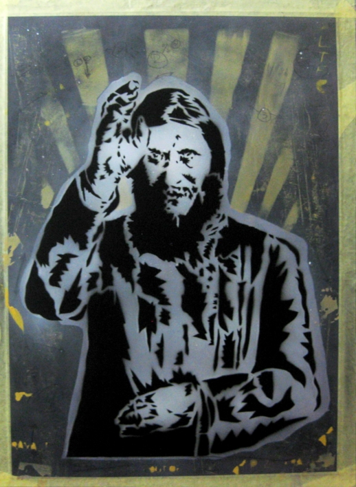 Los Iluminados 2 (Rasputín) | Pintura de Carlos Madriz | Compra arte en Flecha.es