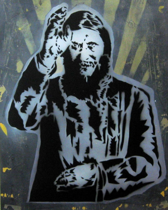 Los Iluminados 2 (Rasputín) | Pintura de Carlos Madriz | Compra arte en Flecha.es