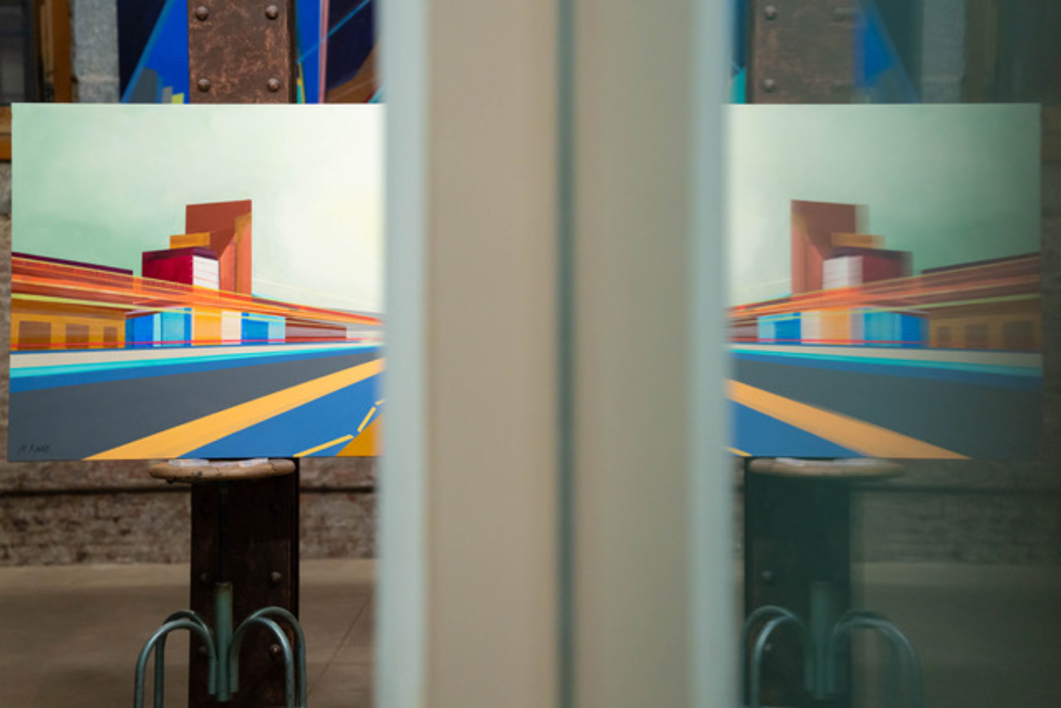 "CITY 5" | Pintura de MARTA RANZ | Compra arte en Flecha.es