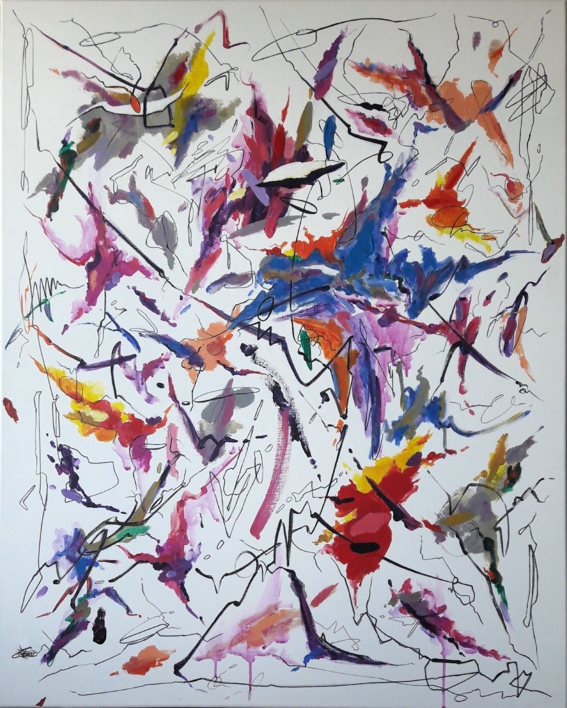 SPRING WALTZ |Pintura de Valeriano Cortázar | Compra arte en Flecha.es