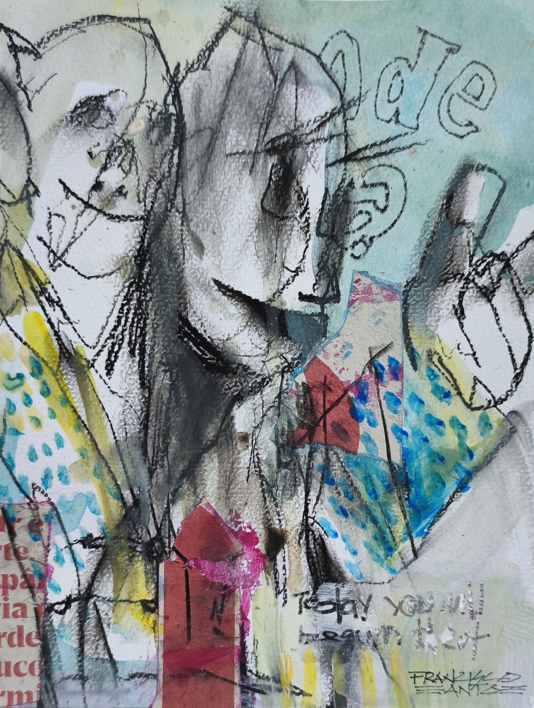 Study of the day - Serie 2.5 | Collage de Francisco Santos | Compra arte en Flecha.es