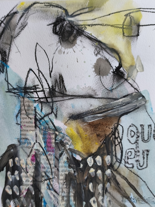 Study of the day - Serie 2.5 | Collage de Francisco Santos | Compra arte en Flecha.es