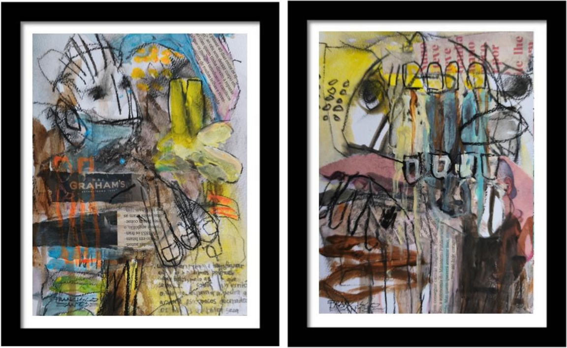 Study of the day - Serie 2.6 |Collage de Francisco Santos | Compra arte en Flecha.es