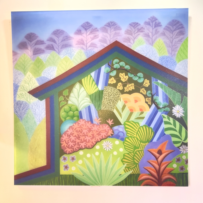 Invernadero japones |Obra gráfica de JLOPEZRED | Compra arte en Flecha.es
