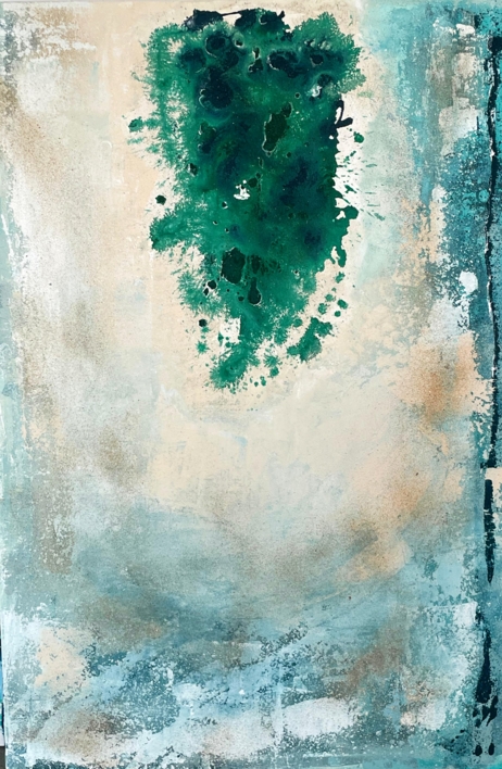 Maldivas |Dibujo de SEAK (Cristina Domínguez) | Compra arte en Flecha.es