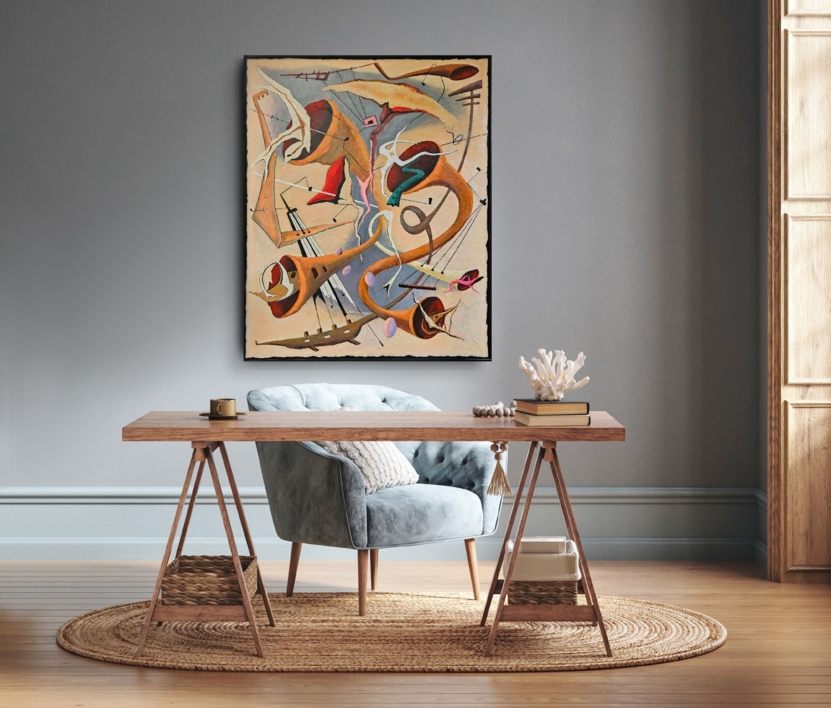 25 OR 6 TO 4 | Pintura de Valeriano Cortázar | Compra arte en Flecha.es