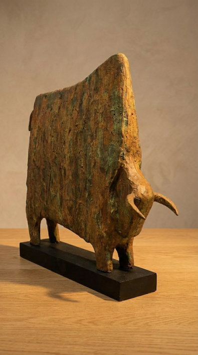 bisonte 2 |Escultura de antonio martinez ruiz | Compra arte en Flecha.es