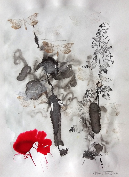 Tintas de Otoño nº1 |Dibujo de Martmina | Compra arte en Flecha.es