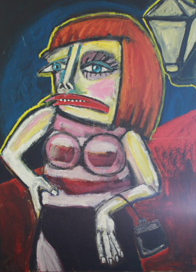Belle de Jour|PinturadeVeo blasco| Compra arte en Flecha.es