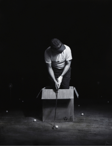 PUTTING GREEN|PinturadeJordi Soler| Compra arte en Flecha.es
