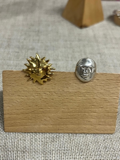 Pendientes Solsticio|EsculturadeLoiz Jewelry| Compra arte en Flecha.es