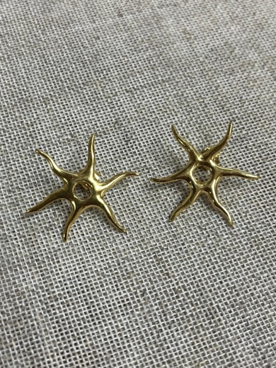 Pendientes Estrella Loiz|EsculturadeLoiz Jewelry| Compra arte en Flecha.es