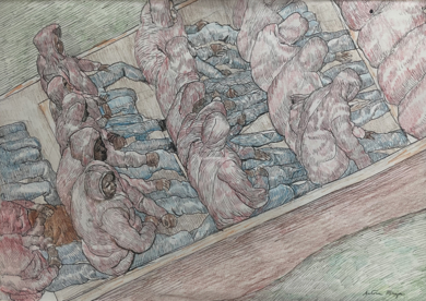 Paraiso perdido II|DibujodeAntonio Maya Cortes| Compra arte en Flecha.es