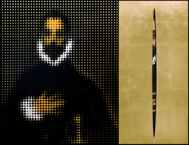 GENTLEMAN IN HALF TONE|IlustracióndeEnrique González| Compra arte en Flecha.es