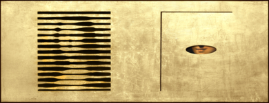 LISA IN HALF TONE|EsculturadeEnrique González| Compra arte en Flecha.es